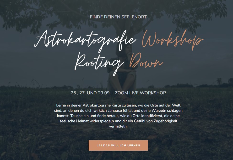 Astrokartografie lernen Workshop